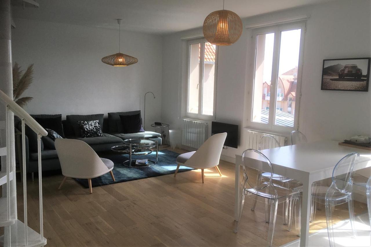 Le Balmoral Exceptionnel Duplex T4 Coeur De Ville A 2 Minutes De La Plage Le Touquet Buitenkant foto
